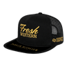 Fresh Western X Country Central Hat – Solid Country Gold Angled